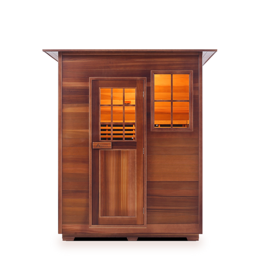 Sapphire 3 Hybrid Infrared/Traditional Indoor Sauna