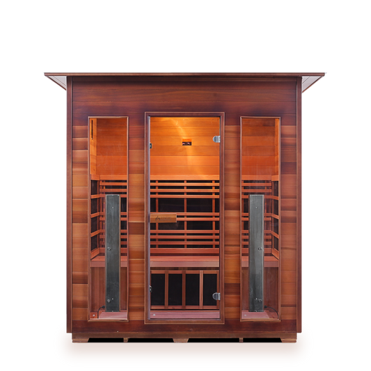 Rustic 4 Indoor Infrared Sauna