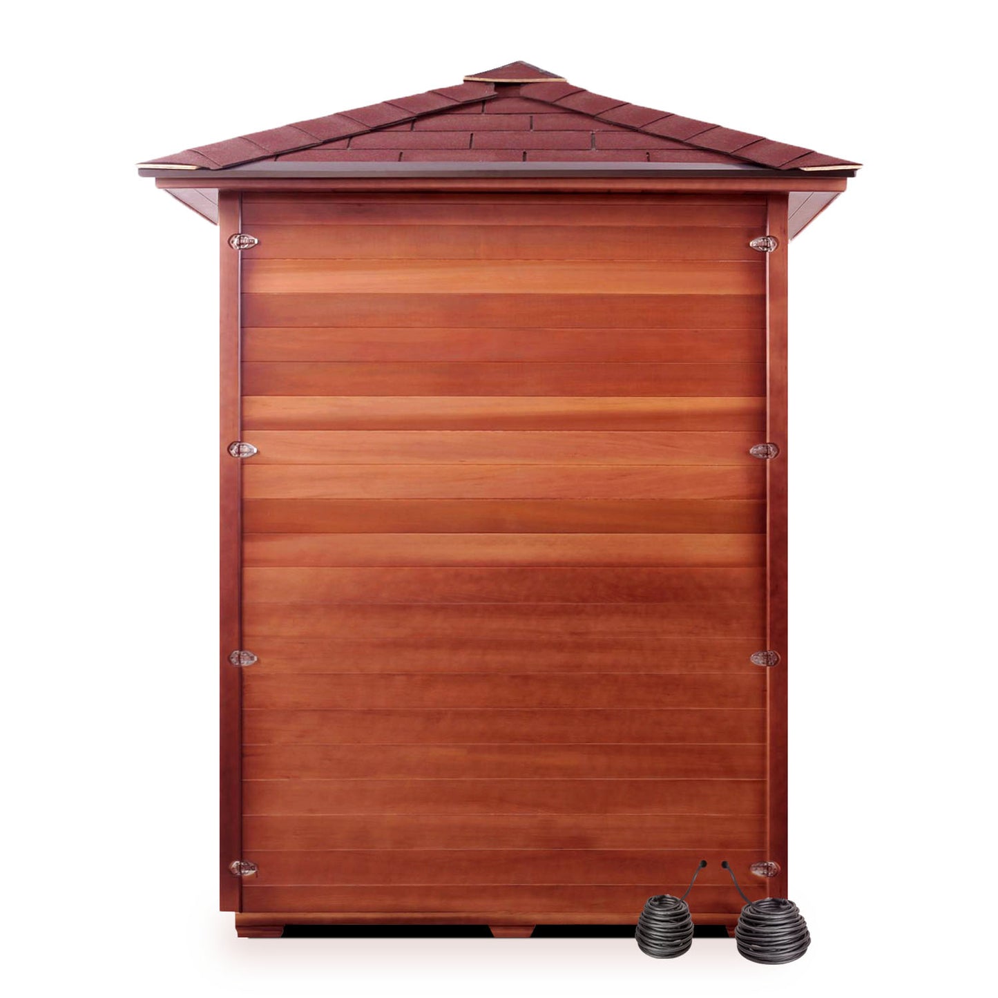 Sapphire C Hybrid Infrared/Traditional Outdoor Sauna