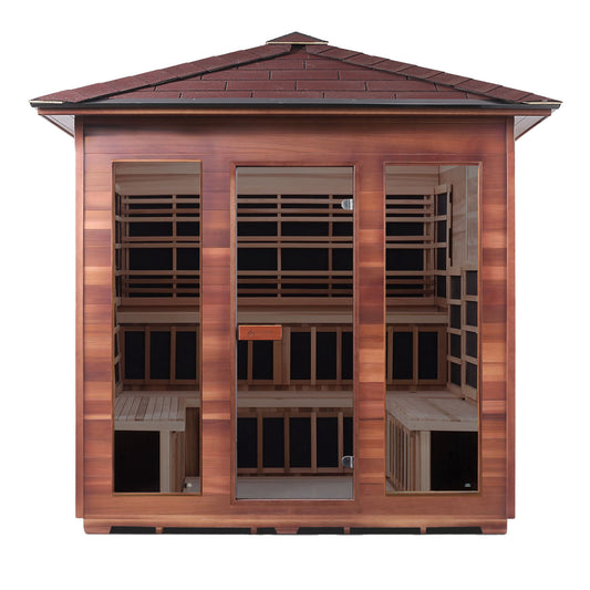 Rustic 8 Outdoor Infrared Sauna