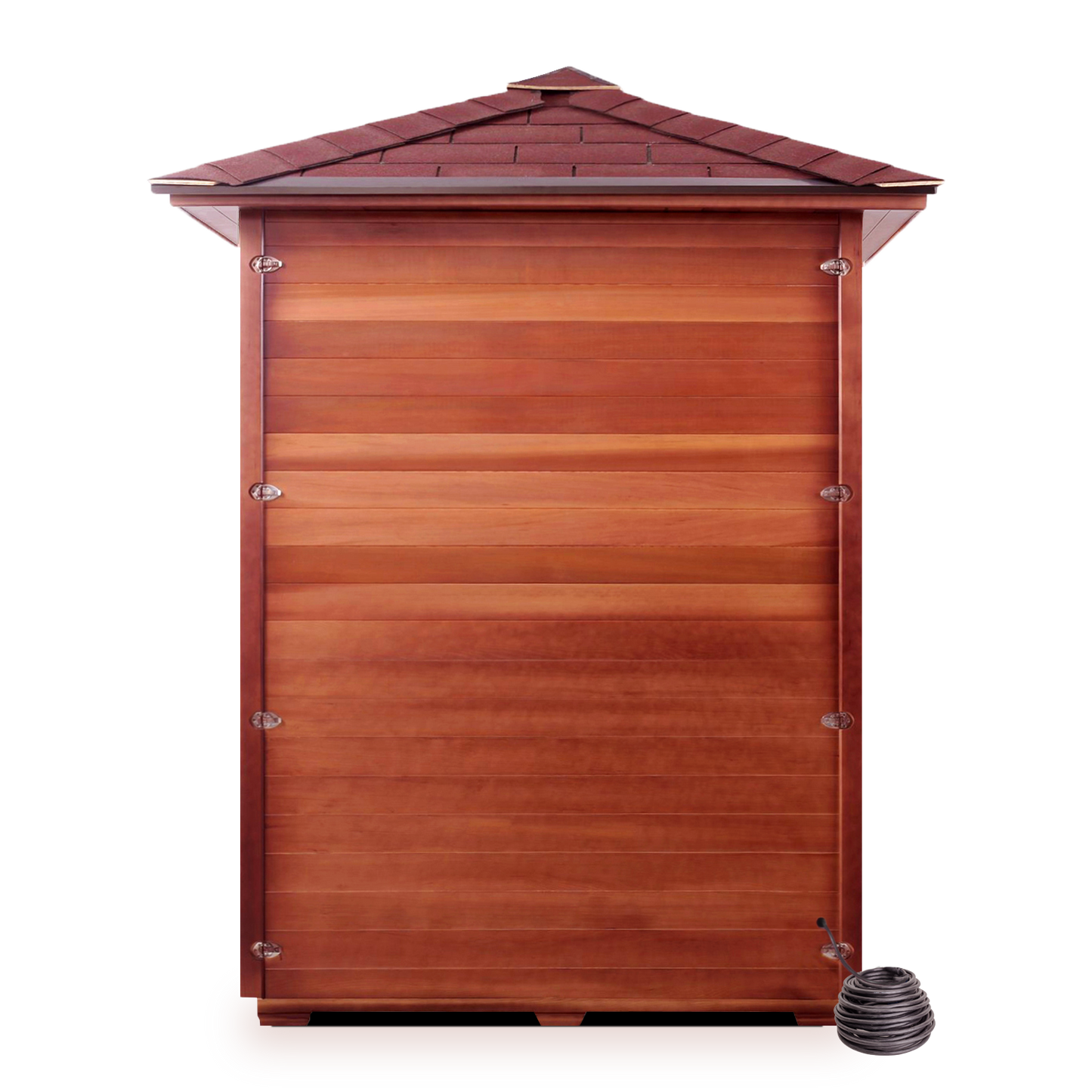 Rustic C Peak Outdoor Infrared Sauna