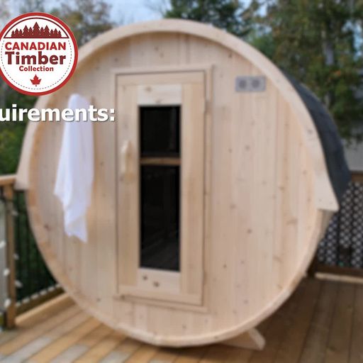 CT Harmony Barrel Sauna