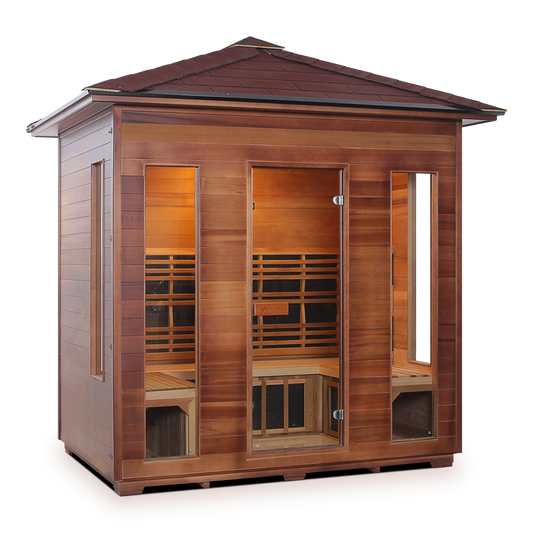 Rustic 5 Outdoor Infrared Sauna