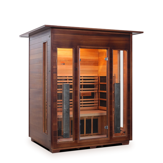 Diamond 3 Hybrid Infrared/Traditional Indoor Sauna