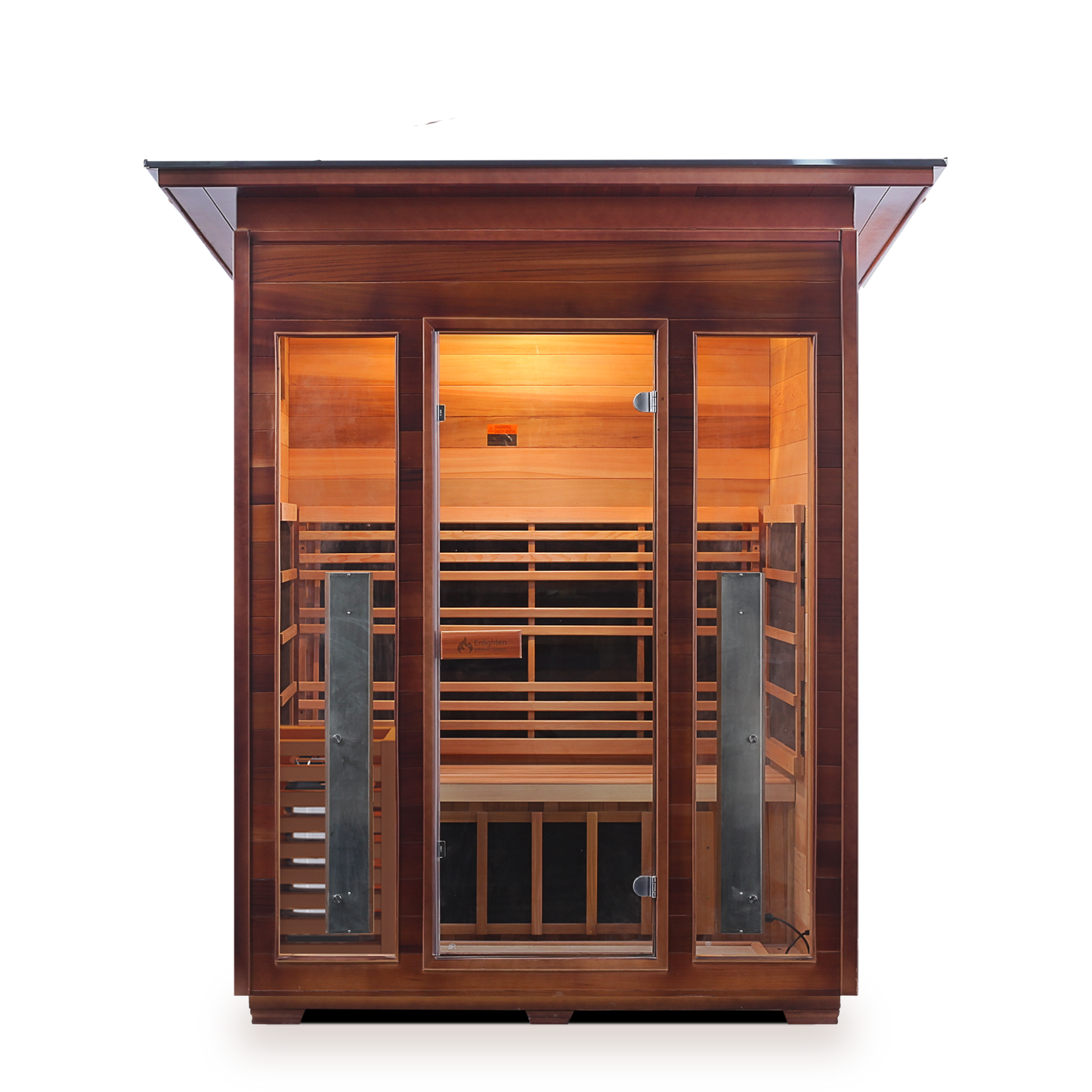 Diamond 3 Hybrid Infrared/Traditional Outdoor Sauna