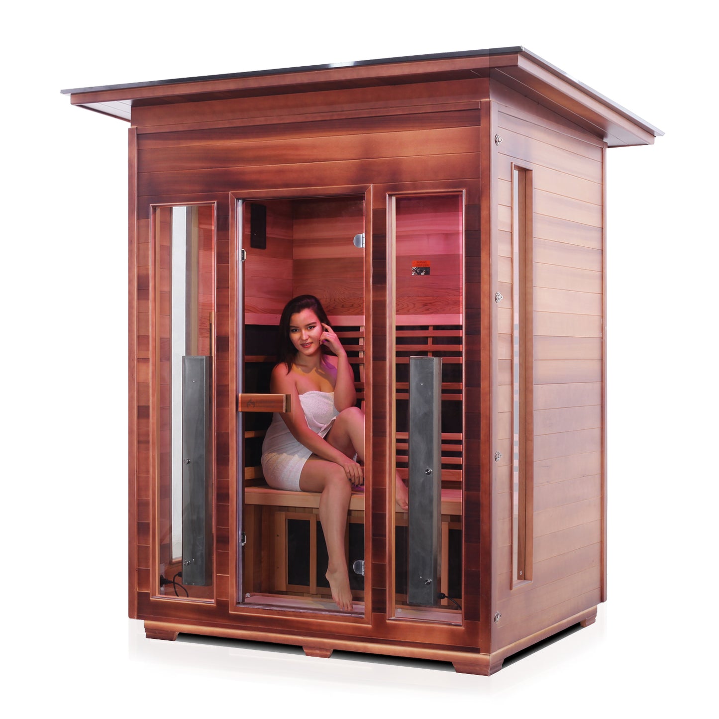 Rustic 3 Outdoor Infrared Sauna