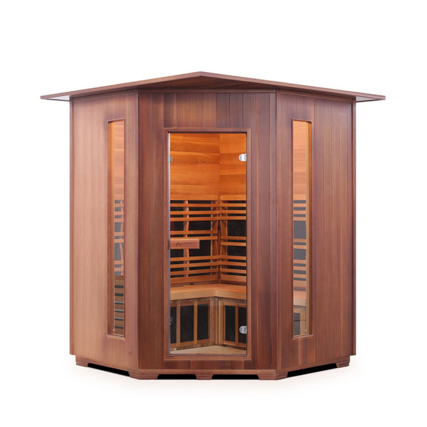 Diamond C Hybrid Infrared/Traditional Indoor Sauna